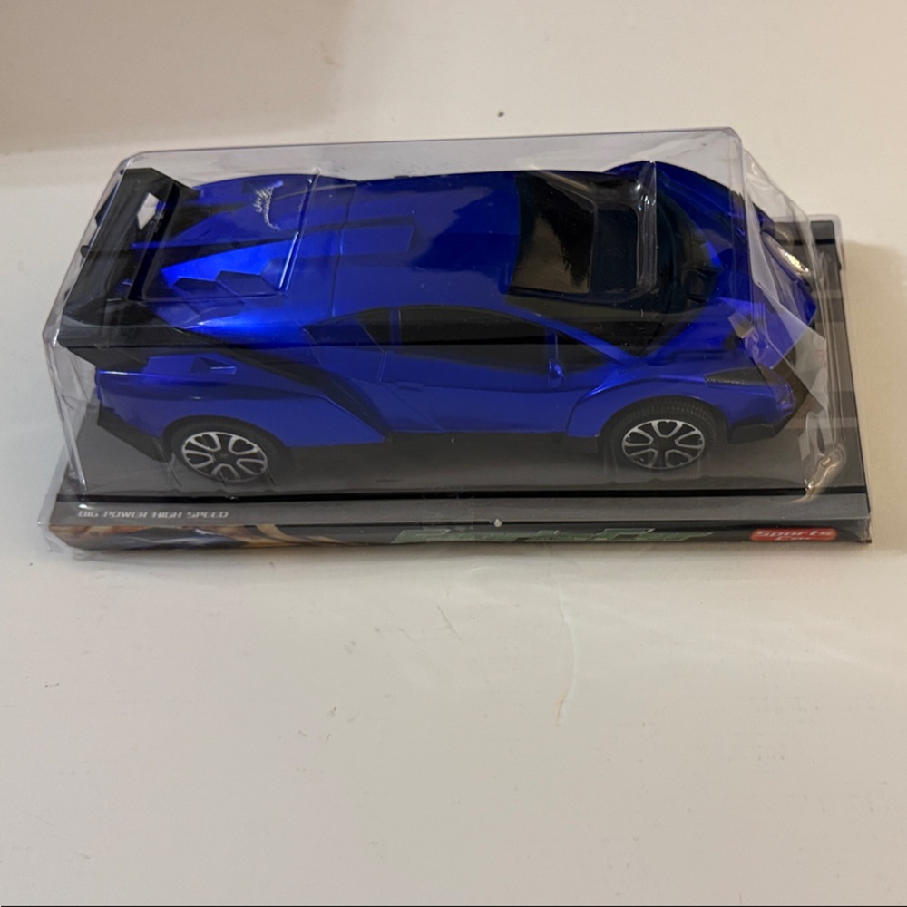 Blue and Black Simulation Model Sports Car (AGE 3+)